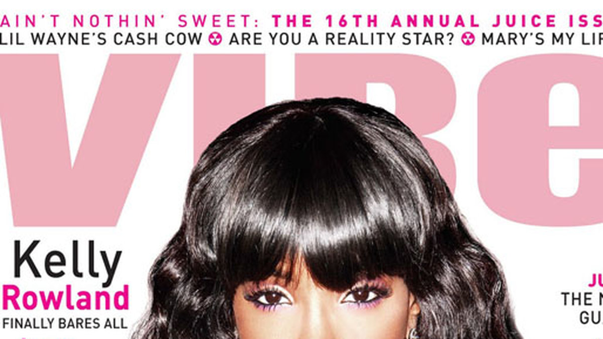Kelly Rowland på omslaget till Vibe. 